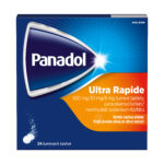 Panadol ULTRA RAPIDE 24 šumivých tabliet ***Poškodený vonkajší obal***