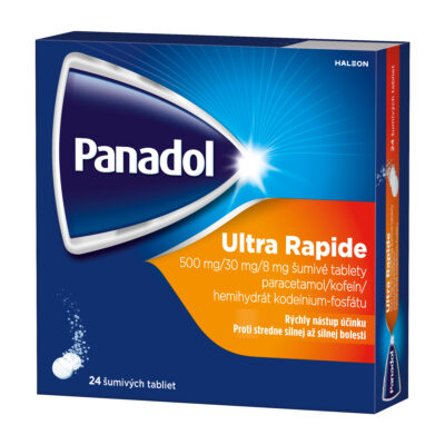 Panadol ULTRA RAPIDE 24 šumivých tabliet ***Poškodený vonkajší obal*** – Obrázok 3