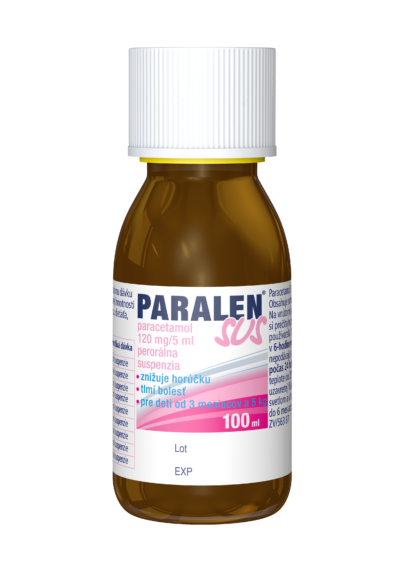 PARALEN SUS suspenzia 100 ml – Obrázok 2