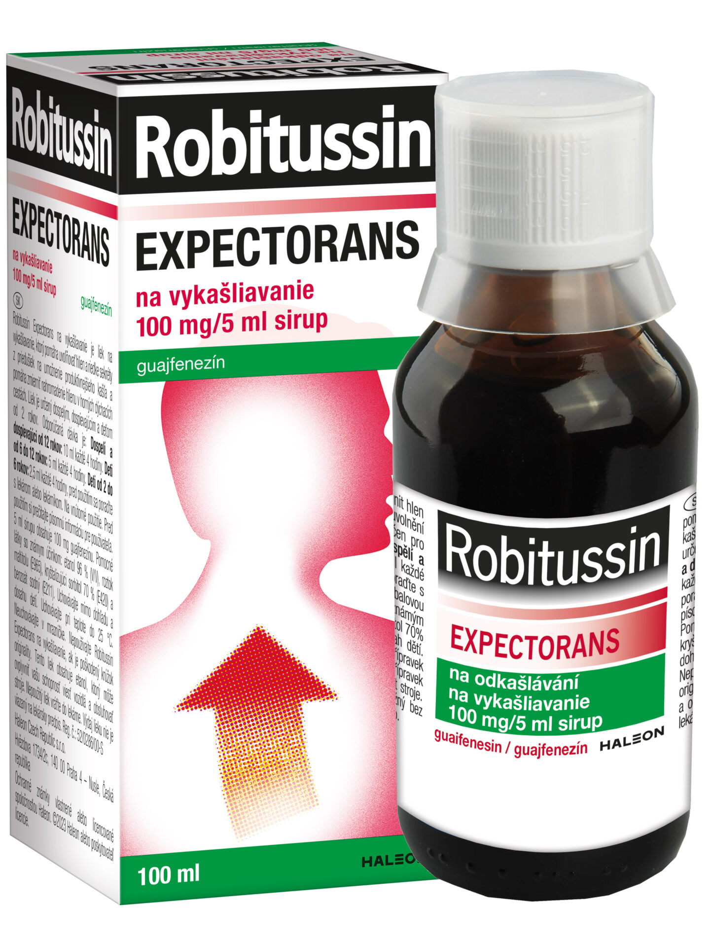 Robitussin EXPECTORANS sirup 100 ml – Obrázok 2