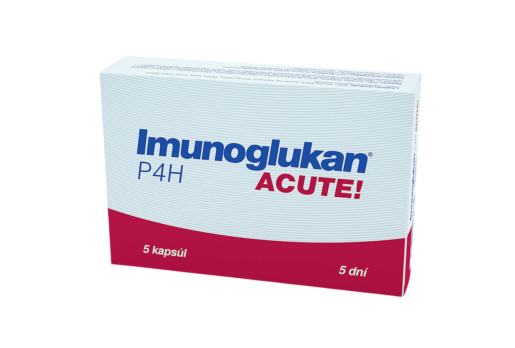 SK_acute_cps-WB Imunoglukan P4H ACUTE! 5 kapsúl – Obrázok 1
