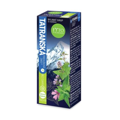 FYTO TATRANSKÁ PRIEDUŠKOVÁ ZMES bez cukru bylinný sirup 100 ml