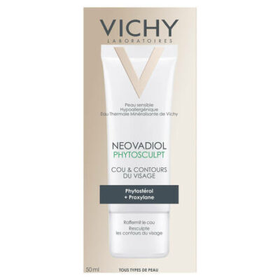 VICHY NEOVADIOL PHYTOSCULPT Krém na krk a kontúry tváre 50 ml – Obrázok 2