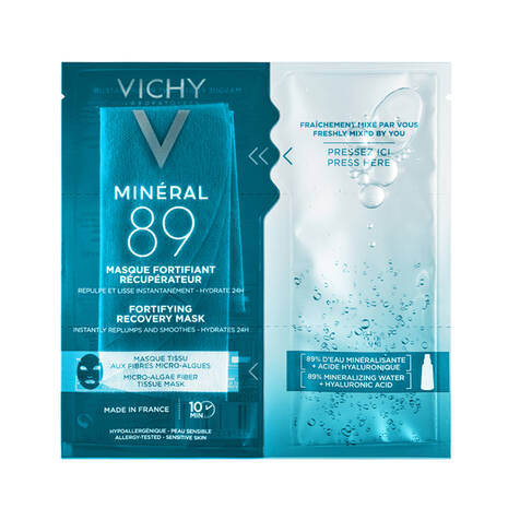 VICHY MINERAL 89 Hyaluron Booster pleťová maska 29 g – Obrázok 1