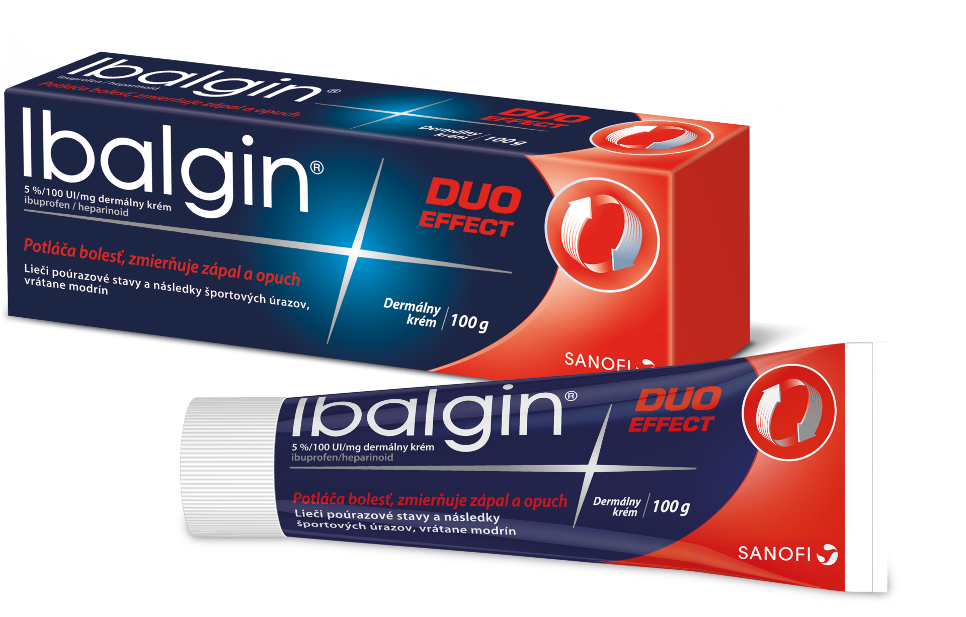 Ibalgin DUO EFFECT krém 100 g – Obrázok 2