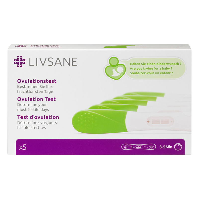Z0037971 LIVSANE Ovulačný test 5 ks – Obrázok 1