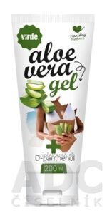 VIRDE ALOE VERA GÉL + D-panthenol (relaxfit) 1x200 ml – Obrázok 2
