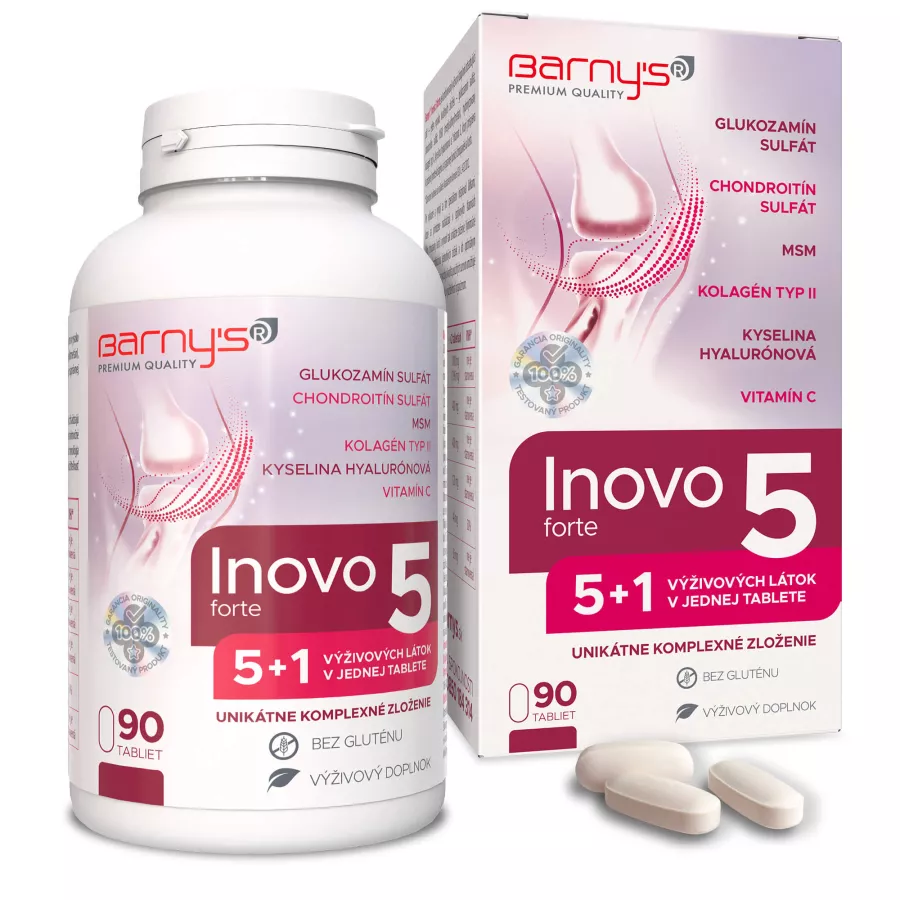 barnys-inovo-5-forte (1) Barny′s® INOVO 5 forte 90 tabliet – Obrázok 1