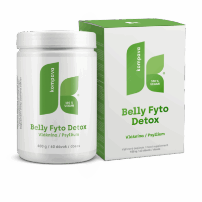KOMPAVA Belly Fyto Detox 400 g – Obrázok 2