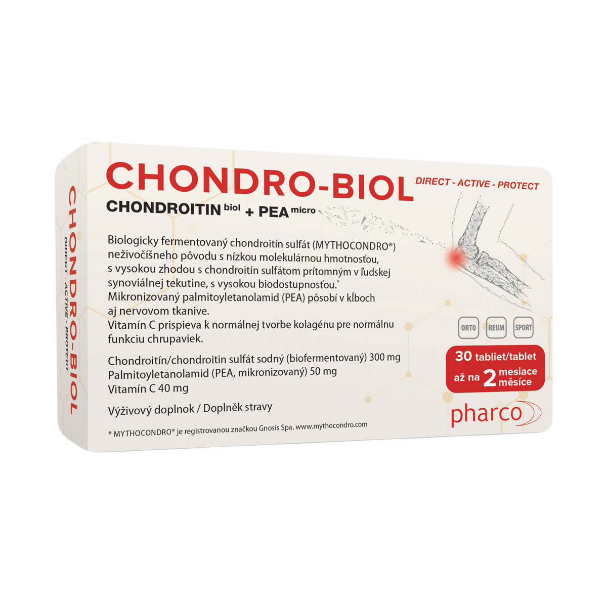 CHONDRO-BIOL 30 tabliet – Obrázok 1