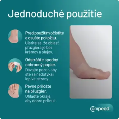 Compeed Náplasť na pľuzgiere MALÁ 6 ks – Obrázok 4