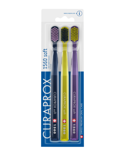 CURAPROX CS 1560 Soft zubná kefka 3 ks – Obrázok 2