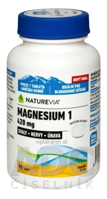 mzkpy20_400x400 NATUREVIA MAGNESIUM 1 - 420 mg tbl 1x90 ks – Obrázok 1