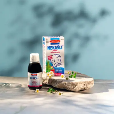 TEREZIA NEKAŠLI JUNIOR bylinný sirup na kašeľ 150 ml – Obrázok 2