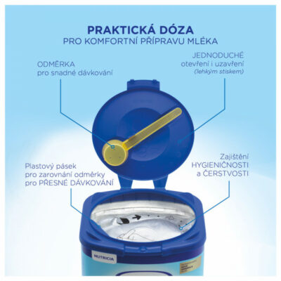 Nutrilon 1 počiatočná mliečna dojčenská výživa v prášku (0-6 mesiacov) 800 g – Obrázok 2