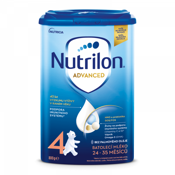 Nutrilon 4 batoľacia mliečna výživa v prášku (24-36 mesiacov) 800 g