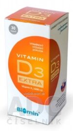 Biomin VITAMIN D3 EXTRA 5600 I.U. cps 1x30 ks