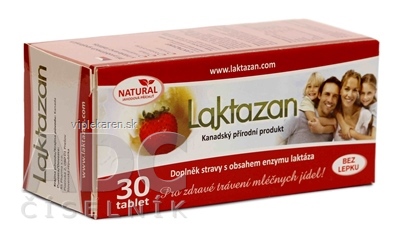 tgywu20_400x400 LAKTAZAN tablety tbl enzým laktáza s príchuťou jahody 1x30 ks – Obrázok 1