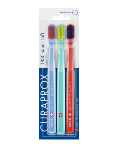 CURAPROX CS 3960 Super soft zubná kefka 3 ks – Obrázok 3