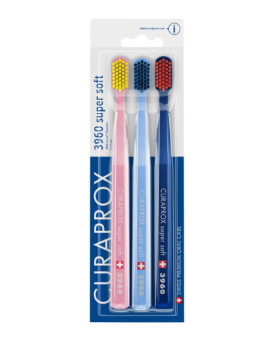 CURAPROX CS 3960 Super soft zubná kefka 3 ks – Obrázok 2