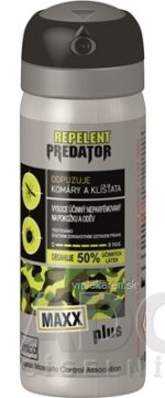 PREDATOR MAXX plus repelent proti komárom a kliešťom, sprej 1x80 ml