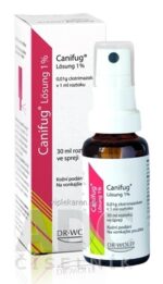 Canifug-Lösung 10 mg/ml aer deo (fľ.skl.hnedá s rozpraš.) 1x30 ml
