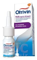 Otrivin PLUS 1mg/ml + 50mg/ml nosový sprej 10 ml
