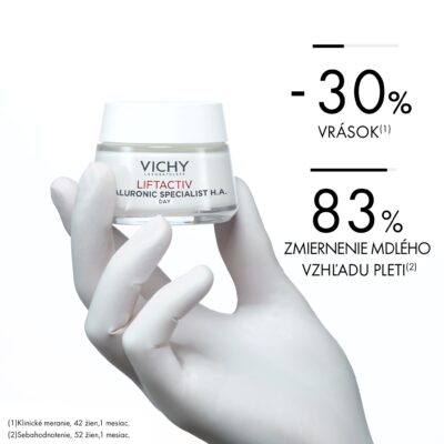 VICHY LIFTACTIV H.A. spevňujúci krém na normálnu a zmiešanú pleť 50 ml – Obrázok 6