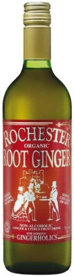 ROCHESTER Organic ROOT GINGER nealkoholický zázvorový nápoj s limetkou 1x725 ml