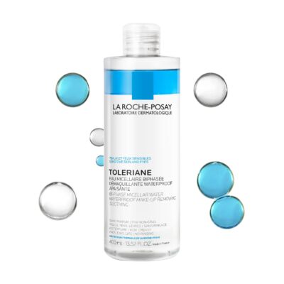 LA ROCHE-POSAY TOLERIANE Dvojfázová micelárna voda s olejom 400 ml – Obrázok 3