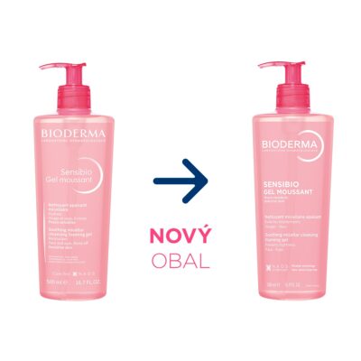 BIODERMA Sensibio Gel moussant čistiaci gél pre citlivú pleť 500 ml – Obrázok 10
