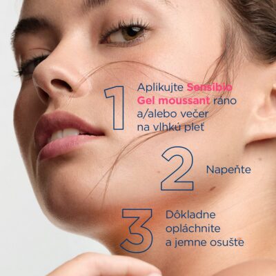 BIODERMA Sensibio Gel moussant čistiaci gél pre citlivú pleť 500 ml – Obrázok 6