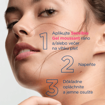 BIODERMA Sensibio Gel moussant čistiaci gél pre citlivú pleť 500 ml – Obrázok 8