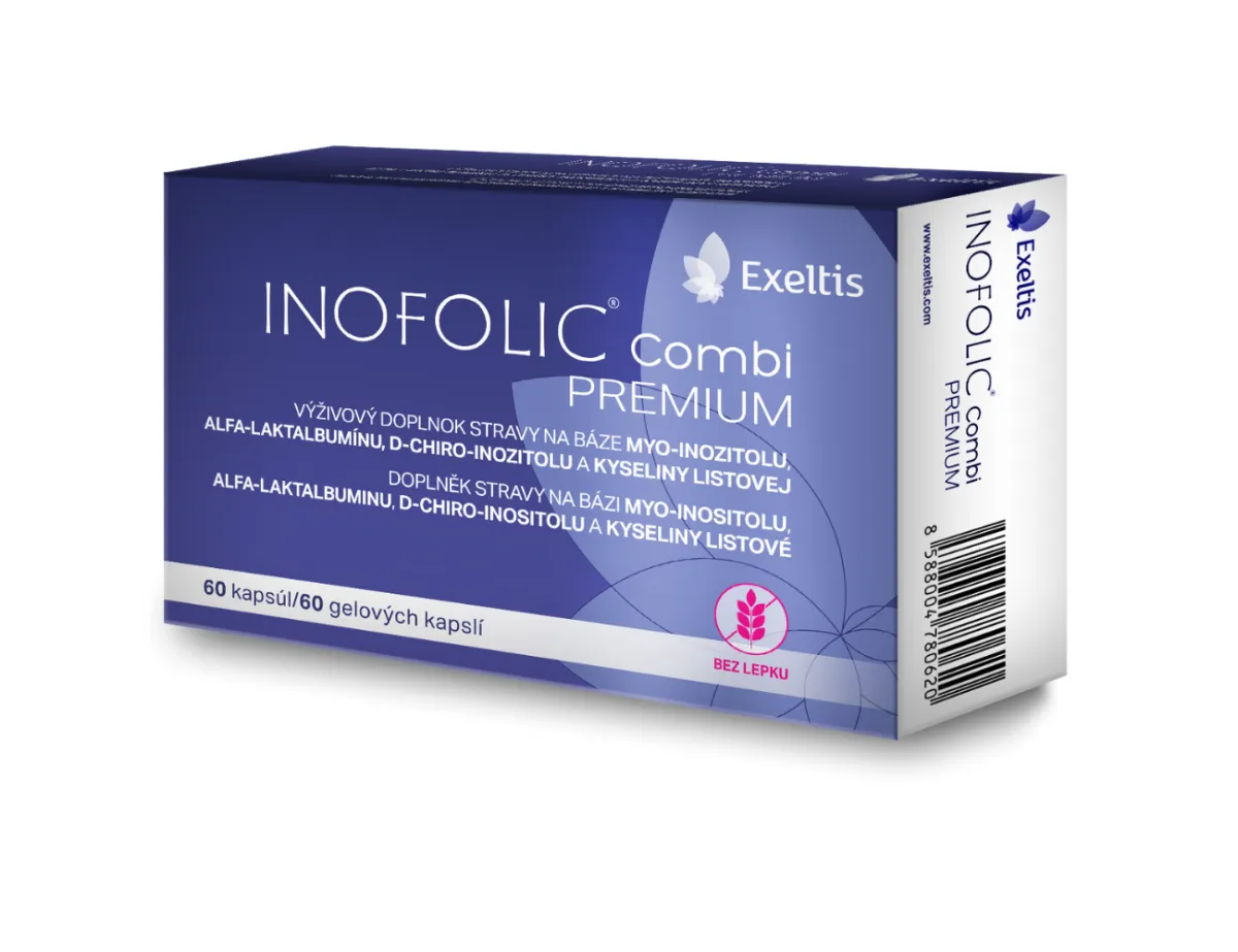 8-1318-4 INOFOLIC Combi PREMIUM 60 kapsúl – Obrázok 1