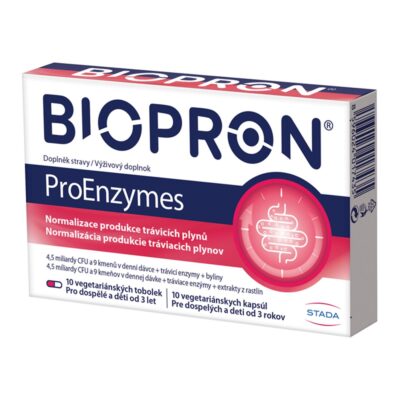 BIOPRON ProEnzymes 10 kapsúl – Obrázok 3
