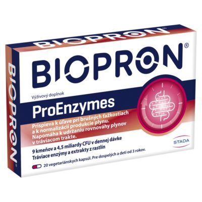 BIOPRON ProEnzymes 20 kapsúl – Obrázok 2