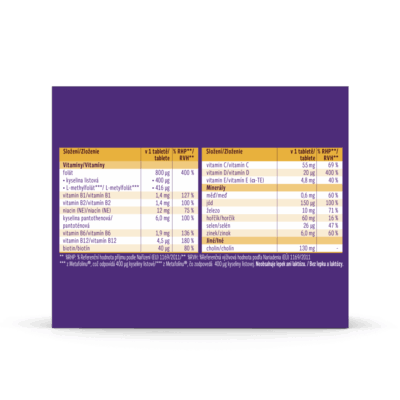 Femibion 1 Plánovanie a prvé týždne tehotenstva 56 tabliet – Obrázok 5