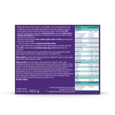 Femibion 3 Dojčenie 28 tabliet + 28 kapsúl – Obrázok 4