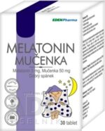 EDENPharma MELATONÍN 3 mg, MUČENKA tbl 1x30 ks