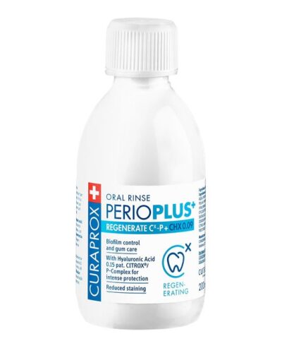 CURAPROX Perio Plus Regenerate CHX 0,09 % ústna voda 200 ml – Obrázok 2