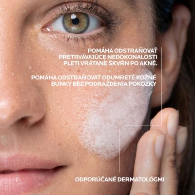 LA ROCHE-POSAY EFFACLAR mikropeelingový čistiaci gél, náhradná náplň 400 ml – Obrázok 2