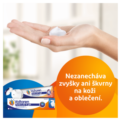 Voltaren Forte 2,32 % gél 180 g – Obrázok 7