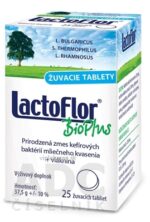 LactoFlor BioPlus 25 žuvacích tabliet – Obrázok 2