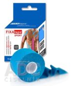 FIXAtape tejpovacia páska SPORT kinesiologická, elastická, modrá, 5cm x 5m, 1x1 ks – Obrázok 2
