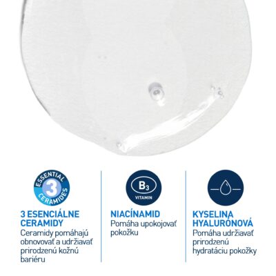 CeraVe Čistiaci penivý gél 1 l – Obrázok 2