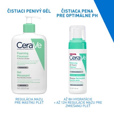 CeraVe Čistiaci penivý gél 236 ml – Obrázok 7