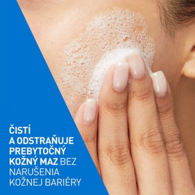 CeraVe Čistiaci penivý gél 1 l – Obrázok 5