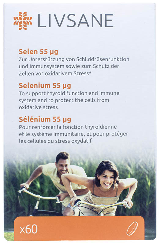 O0051261 LIVSANE Selén 55 µg 60 tabliet – Obrázok 1