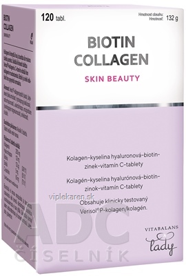 fhn8zx0_400x400 Vitabalans BIOTIN COLLAGEN tbl 1x120 ks – Obrázok 1