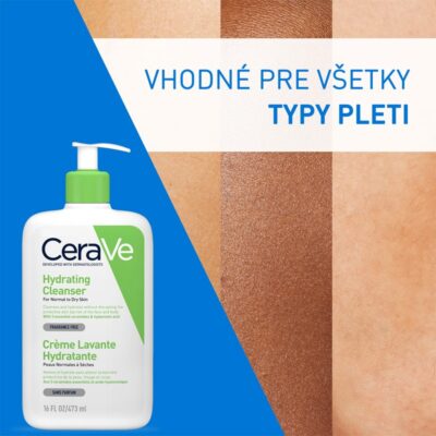 CeraVe Hydratačná čistiaca emulzia 473 ml – Obrázok 5